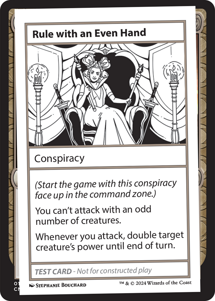 Rule with an Even Hand [Mystery Booster 2 Playtest Cards] | Tabernacle Games