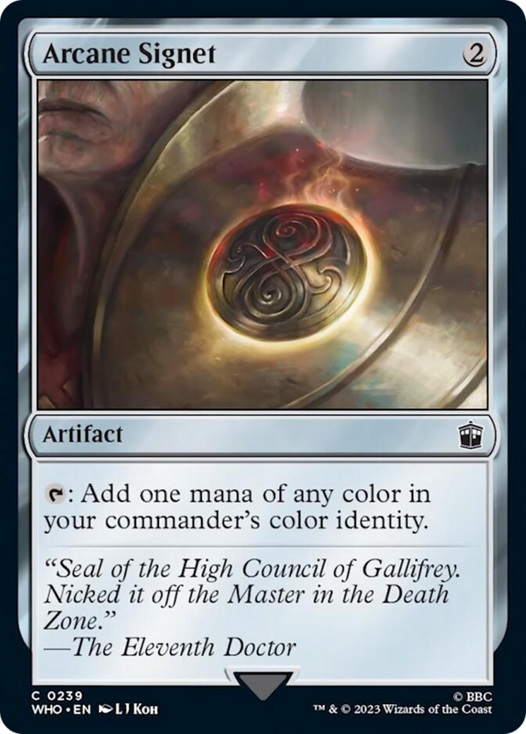 Arcane Signet [Doctor Who] | Tabernacle Games