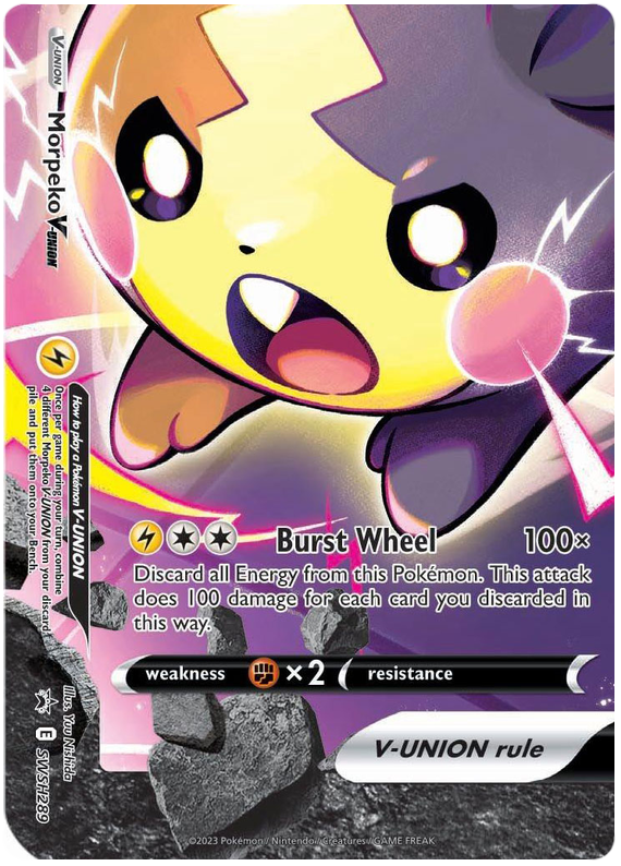 Morpeko V-Union (SWSH289) [Sword & Shield: Black Star Promos] | Tabernacle Games