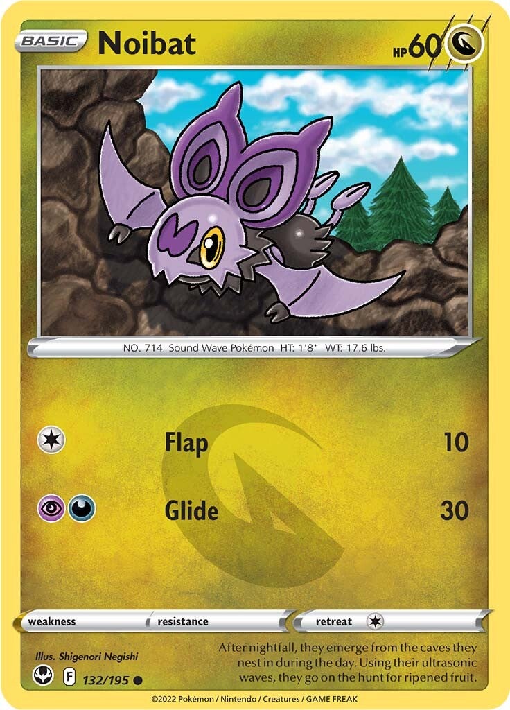 Noibat (132/195) [Sword & Shield: Silver Tempest] | Tabernacle Games