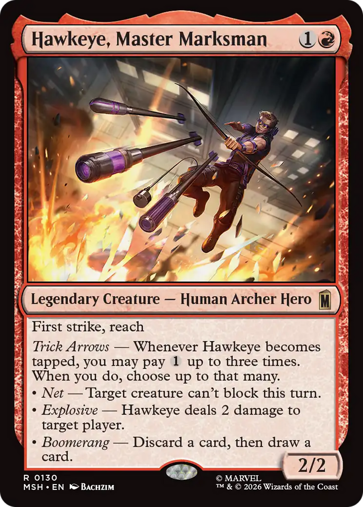 Hawkeye, Master Marksman [Marvel Super Heroes] | Tabernacle Games