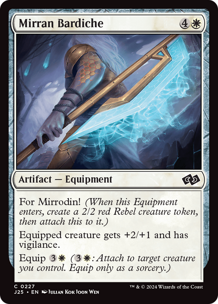 Mirran Bardiche [Foundations Jumpstart] | Tabernacle Games