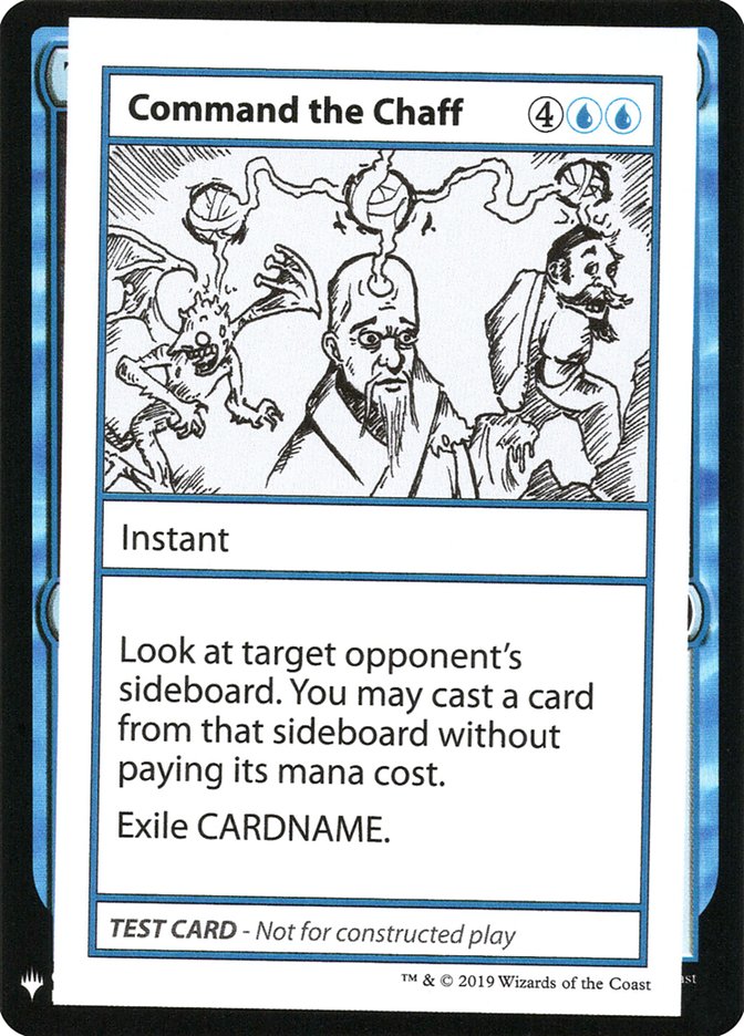 Command the Chaff [Mystery Booster Playtest Cards] | Tabernacle Games