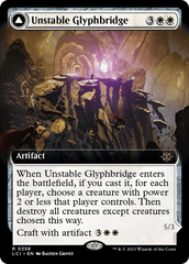 Unstable Glyphbridge // Sandswirl Wanderglyph (Extended Art) [The Lost Caverns of Ixalan] | Tabernacle Games