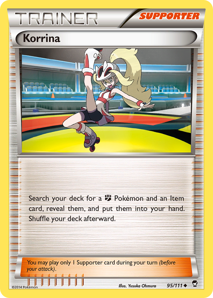 Korrina (95/111) [XY: Furious Fists] | Tabernacle Games