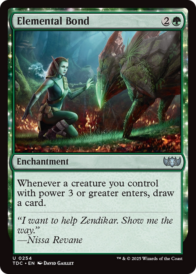 Elemental Bond [Tarkir: Dragonstorm Commander] | Tabernacle Games