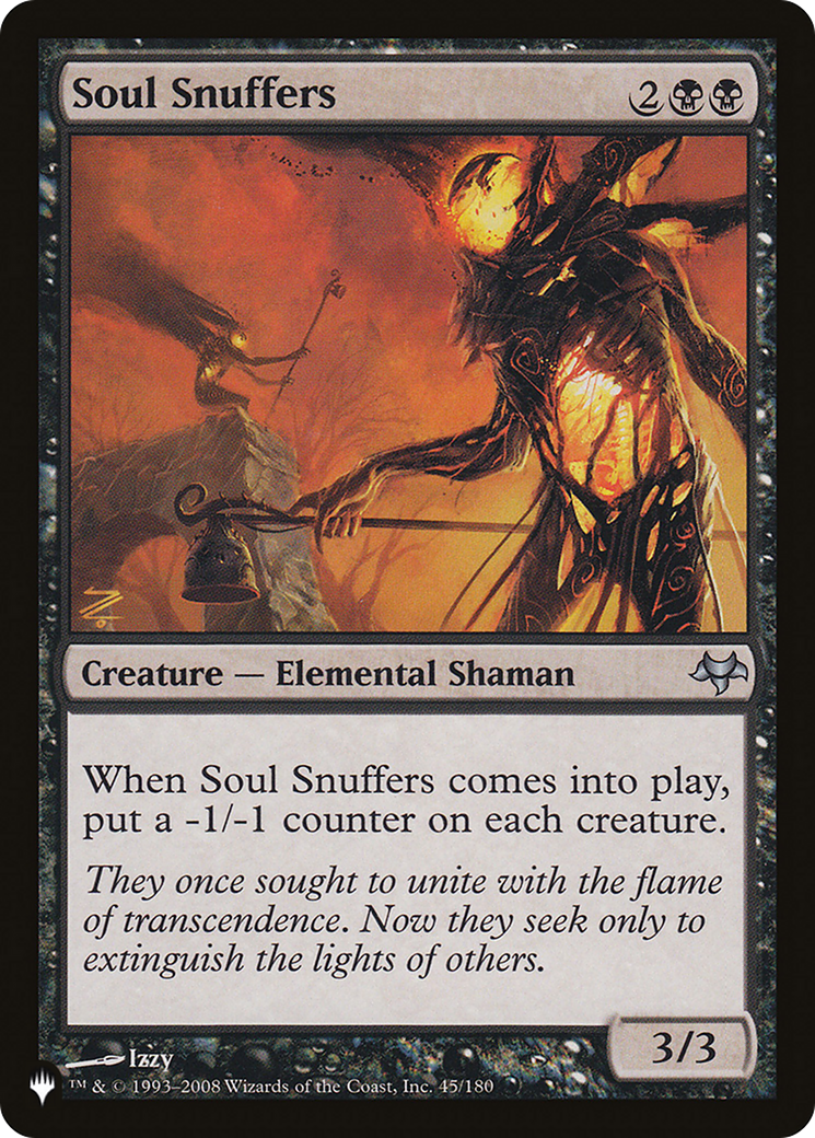 Soul Snuffers [The List] | Tabernacle Games