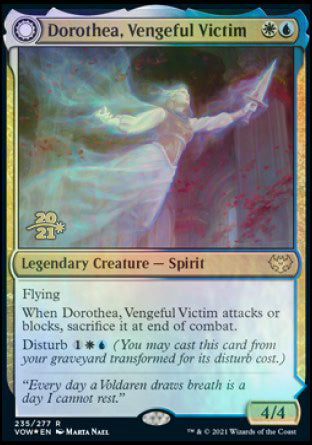 Dorothea, Vengeful Victim // Dorothea's Retribution [Innistrad: Crimson Vow Prerelease Promos] | Tabernacle Games