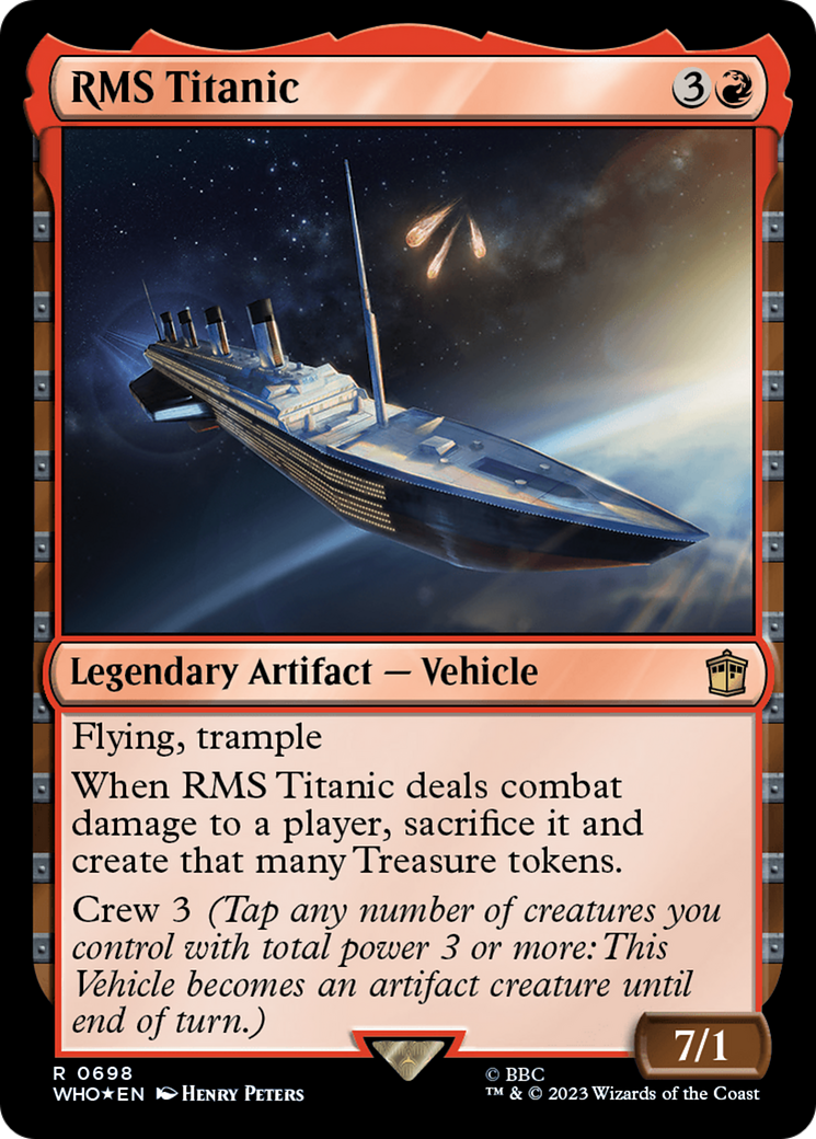 RMS Titanic (Surge Foil) [Doctor Who] | Tabernacle Games
