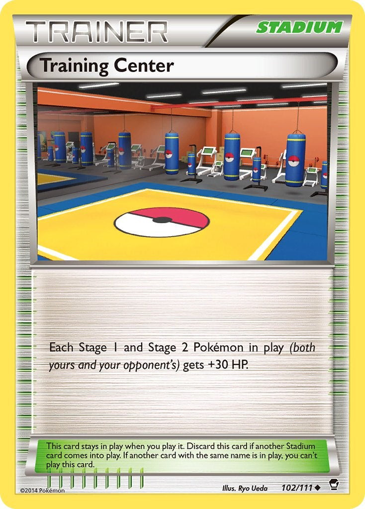 Training Center (102/111) [XY: Furious Fists] | Tabernacle Games