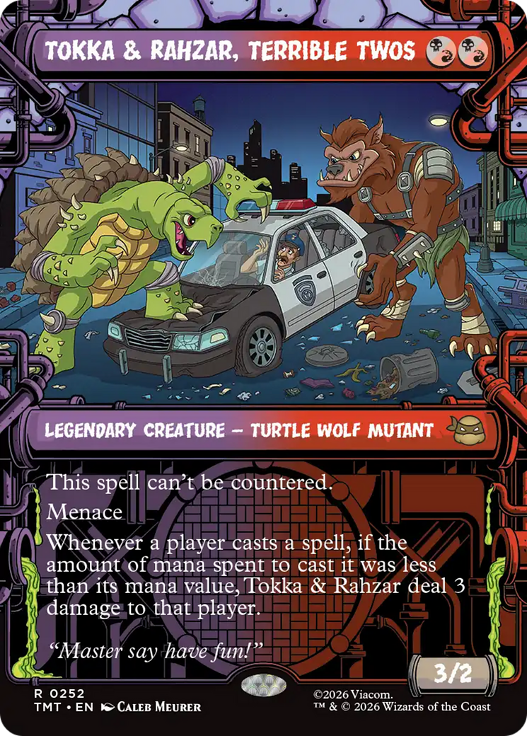 Tokka & Rahzar, Terrible Twos (Showcase) [Teenage Mutant Ninja Turtles] | Tabernacle Games