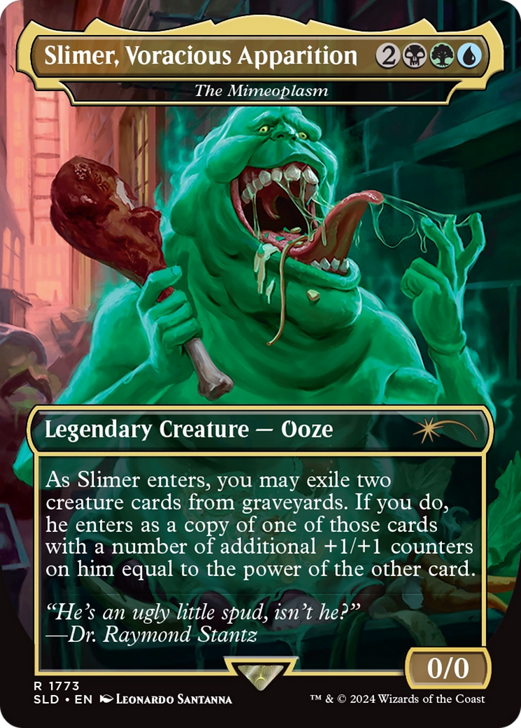 Slimer, Voracious Apparition - The Mimeoplasm [Secret Lair Drop Series] | Tabernacle Games