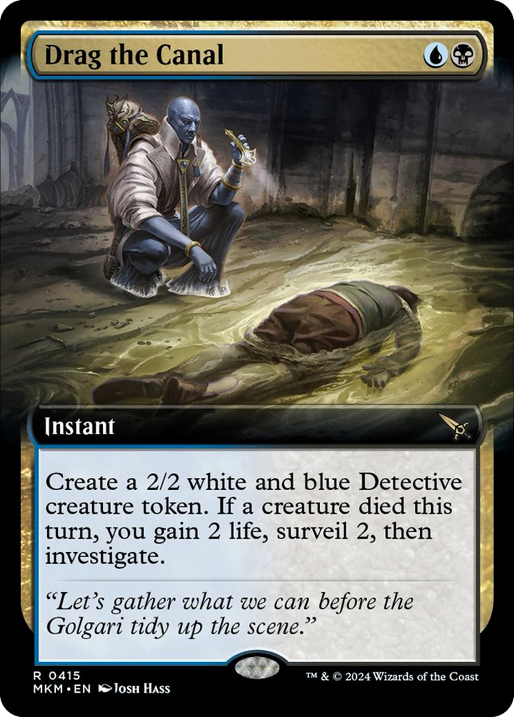 Drag the Canal (Extended Art) [Murders at Karlov Manor] | Tabernacle Games