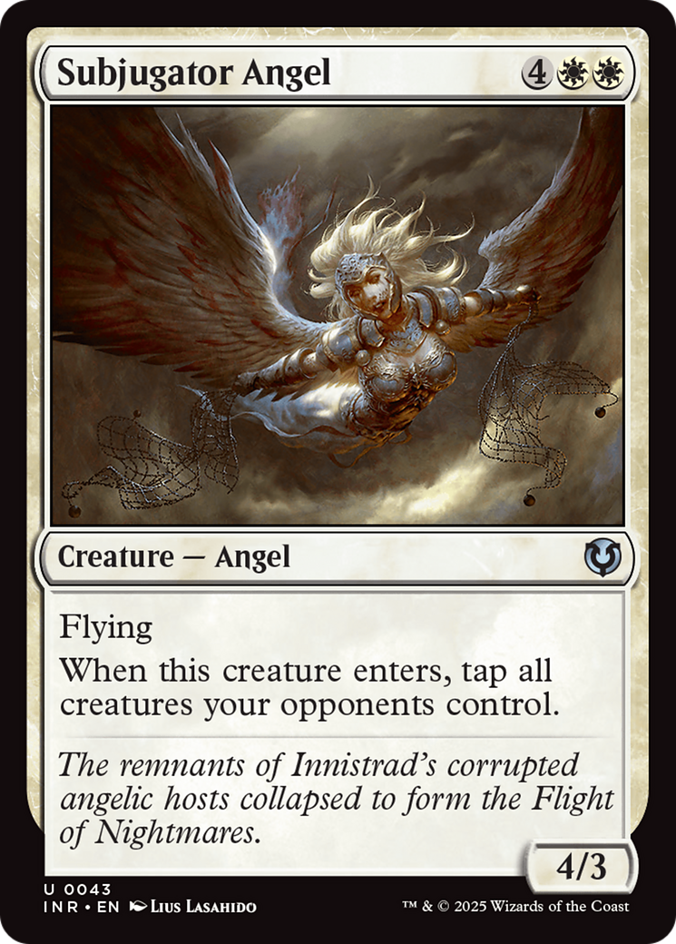 Subjugator Angel [Innistrad Remastered] | Tabernacle Games