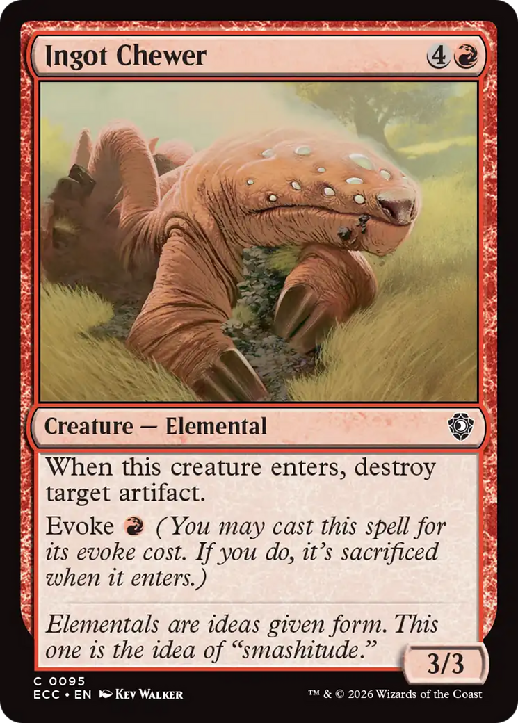 Ingot Chewer [Lorwyn Eclipsed Commander] | Tabernacle Games