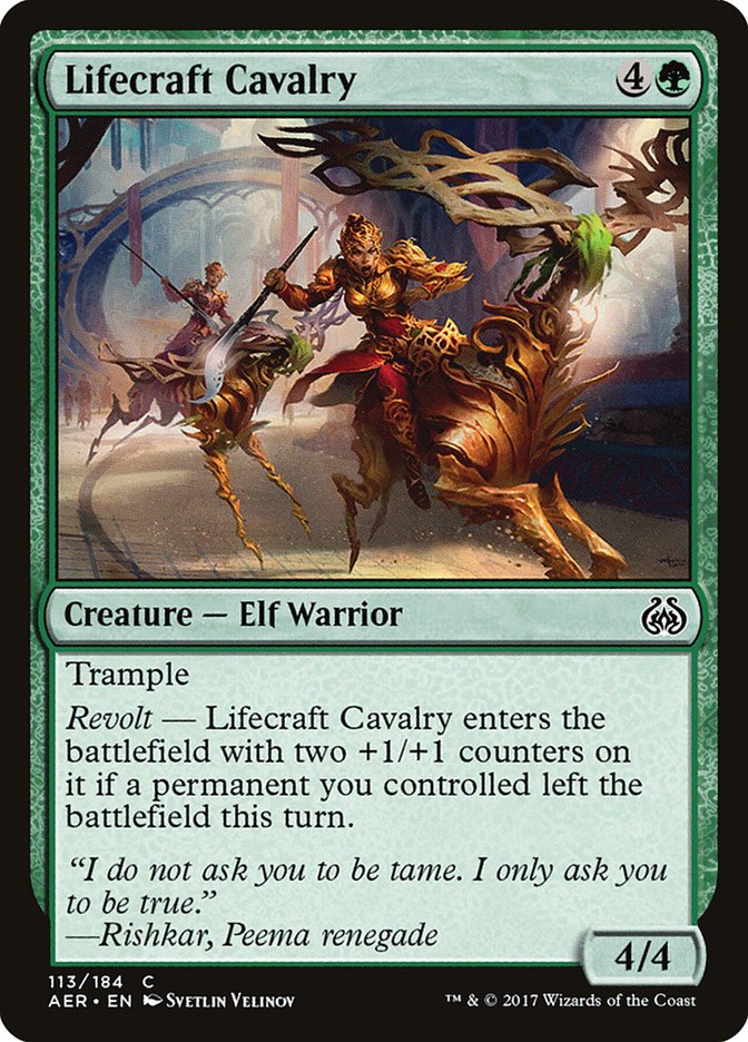Lifecraft Cavalry [Aether Revolt] | Tabernacle Games