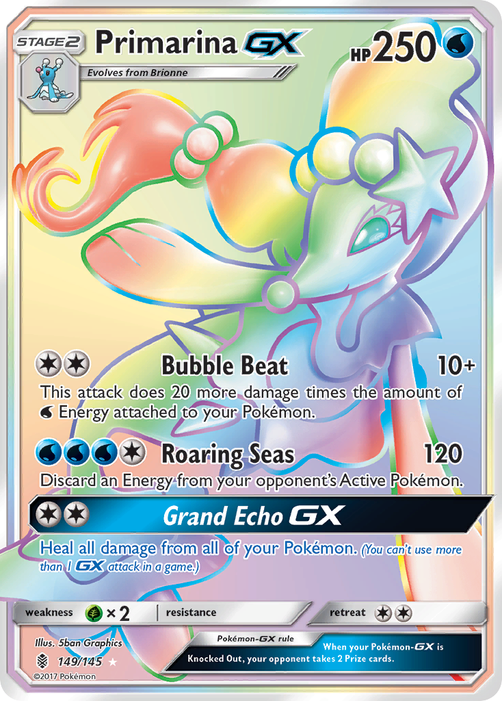 Primarina GX (149/145) [Sun & Moon: Guardians Rising] | Tabernacle Games