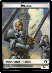 Phyrexian Germ // Soldier Double-Sided Token [Modern Horizons 3 Tokens] | Tabernacle Games