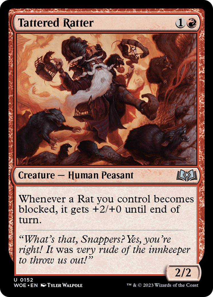 Tattered Ratter [Wilds of Eldraine] | Tabernacle Games