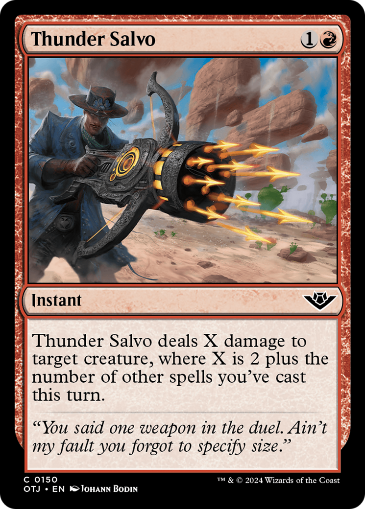 Thunder Salvo [Outlaws of Thunder Junction] | Tabernacle Games