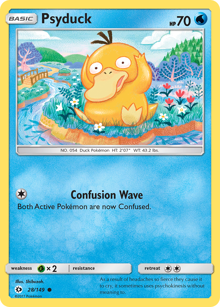 Psyduck (28/149) [Sun & Moon: Base Set] | Tabernacle Games