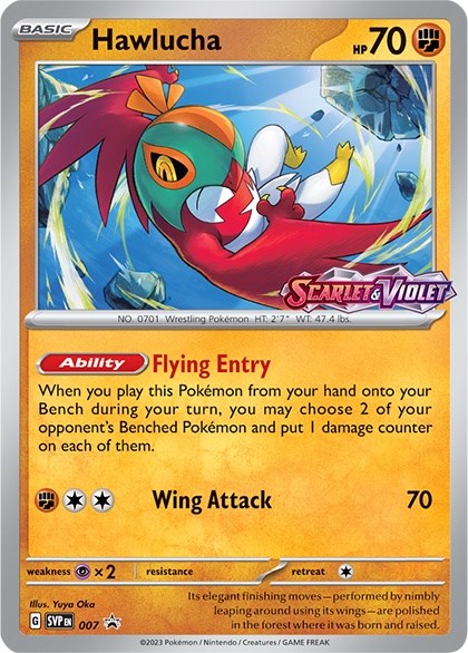 Hawlucha (007) [Scarlet & Violet: Black Star Promos] | Tabernacle Games