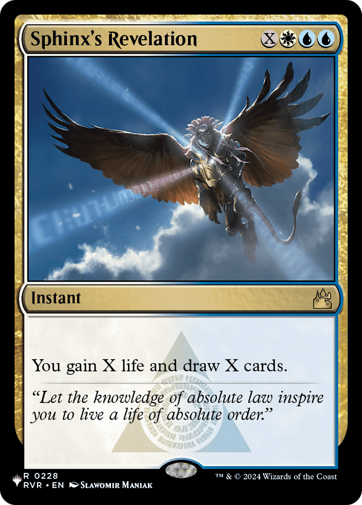 Sphinx's Revelation [The List] | Tabernacle Games