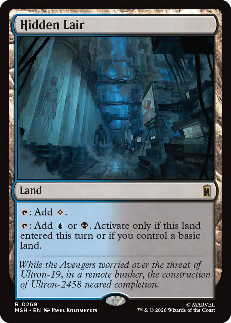 Hidden Lair [Marvel Super Heroes] | Tabernacle Games