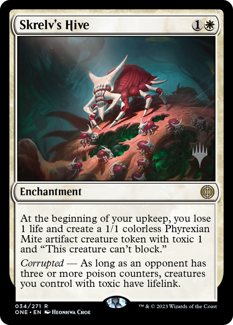 Skrelv's Hive (Promo Pack) [Phyrexia: All Will Be One Promos] | Tabernacle Games