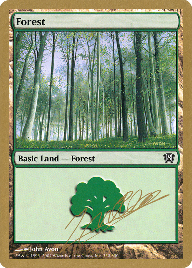 Forest (jn350) (Julien Nuijten) [World Championship Decks 2004] | Tabernacle Games