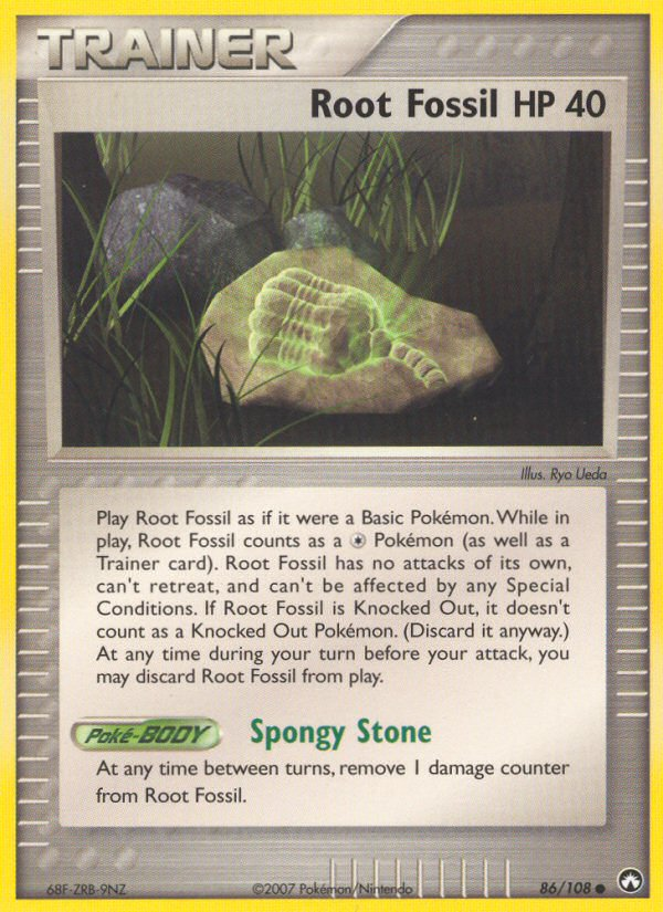 Root Fossil (86/108) [EX: Power Keepers] | Tabernacle Games