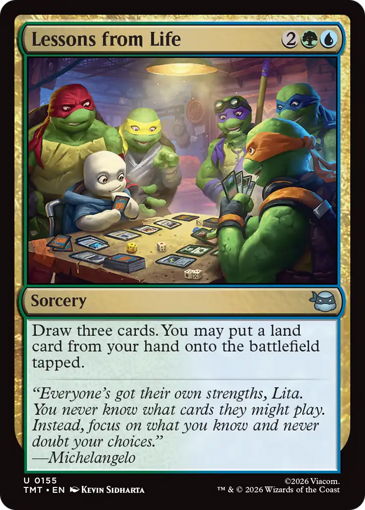 Lessons from Life [Teenage Mutant Ninja Turtles] | Tabernacle Games