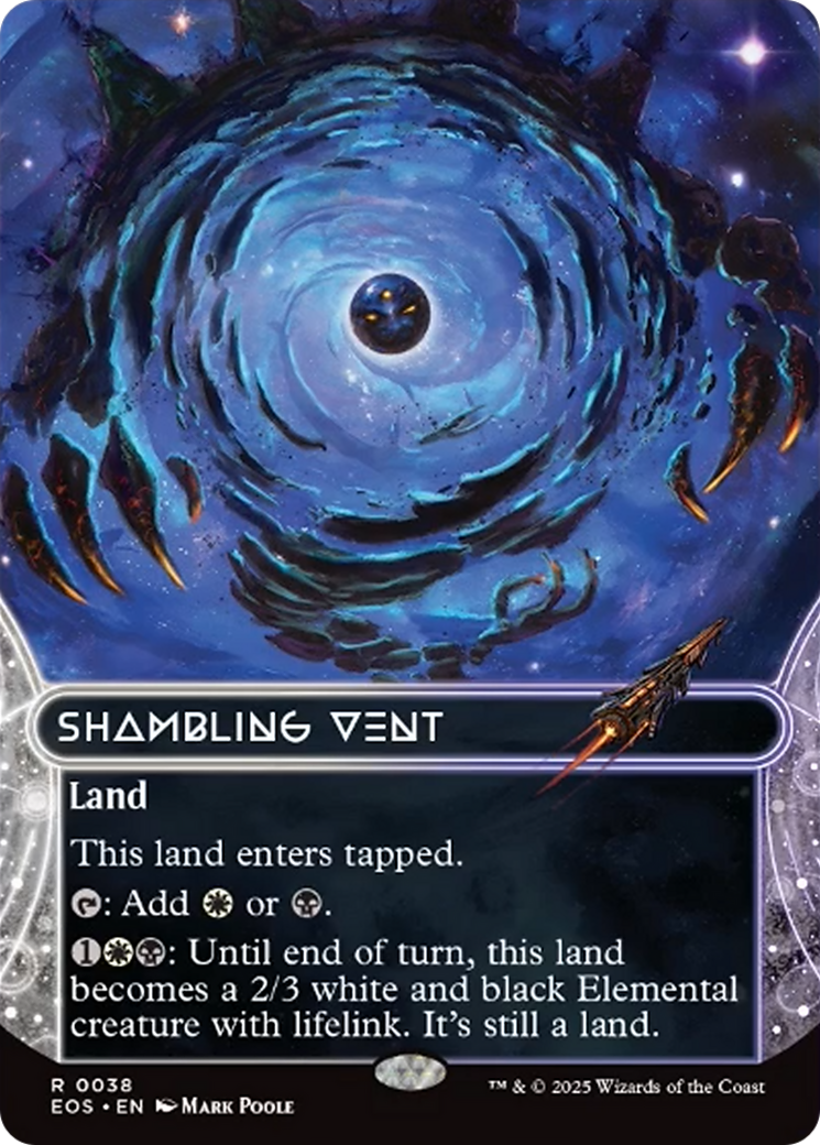 Shambling Vent (0038) (Borderless) [Edge of Eternities: Stellar Sights] | Tabernacle Games