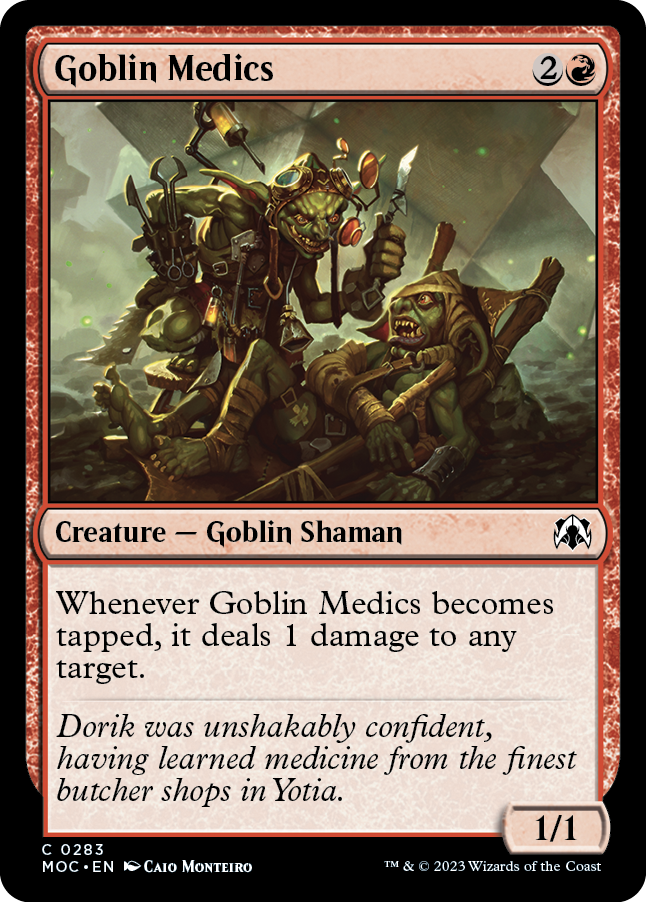 Goblin Medics [March of the Machine Commander] | Tabernacle Games