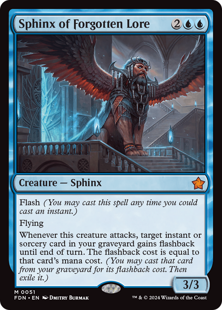 Sphinx of Forgotten Lore [Foundations] | Tabernacle Games