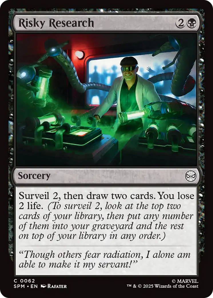 Risky Research [Marvel's Spider-Man] | Tabernacle Games