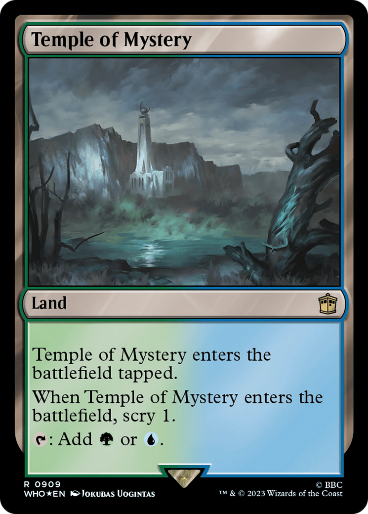Temple of Mystery (Surge Foil) [Doctor Who] | Tabernacle Games