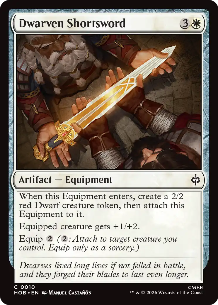Dwarven Shortsword [The Hobbit] | Tabernacle Games
