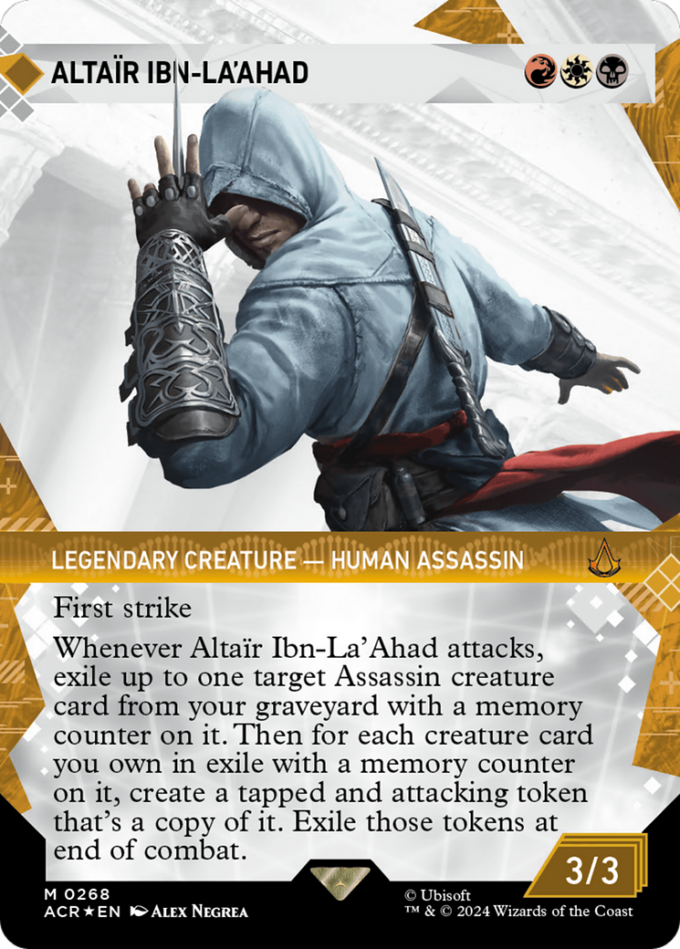 Altair Ibn-La'Ahad (Showcase) (Textured Foil) [Assassin's Creed] | Tabernacle Games