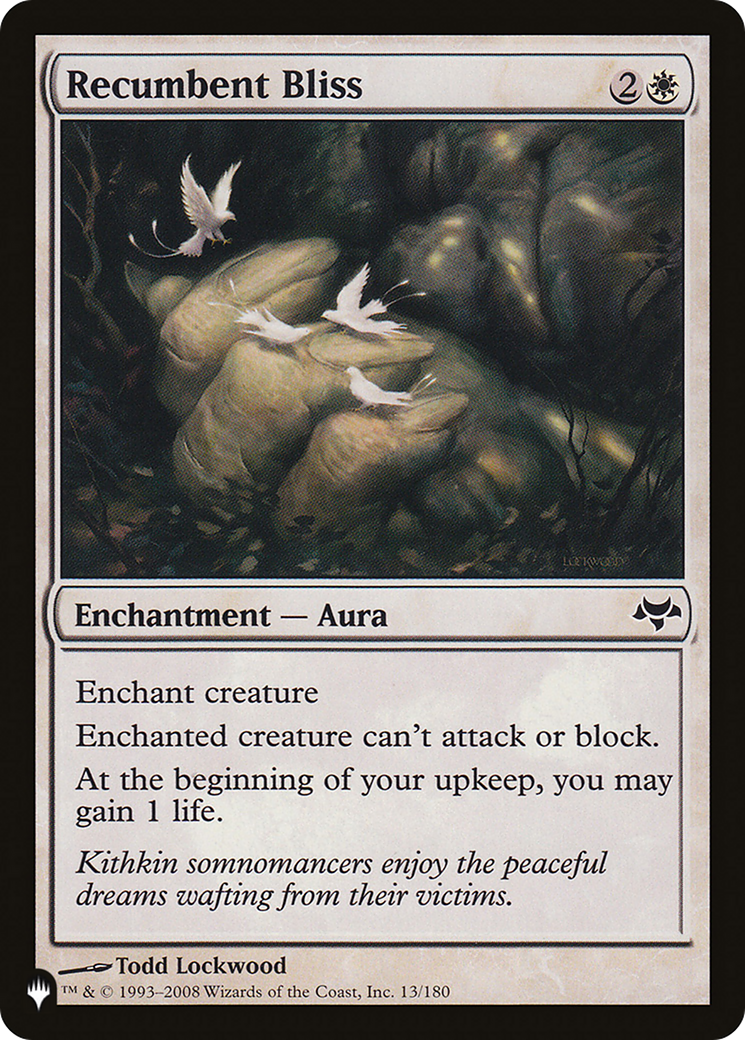 Recumbent Bliss [The List] | Tabernacle Games