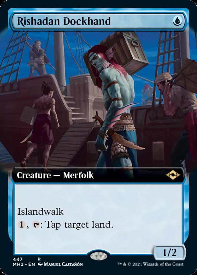 Rishadan Dockhand (Extended Art) [Modern Horizons 2] | Tabernacle Games