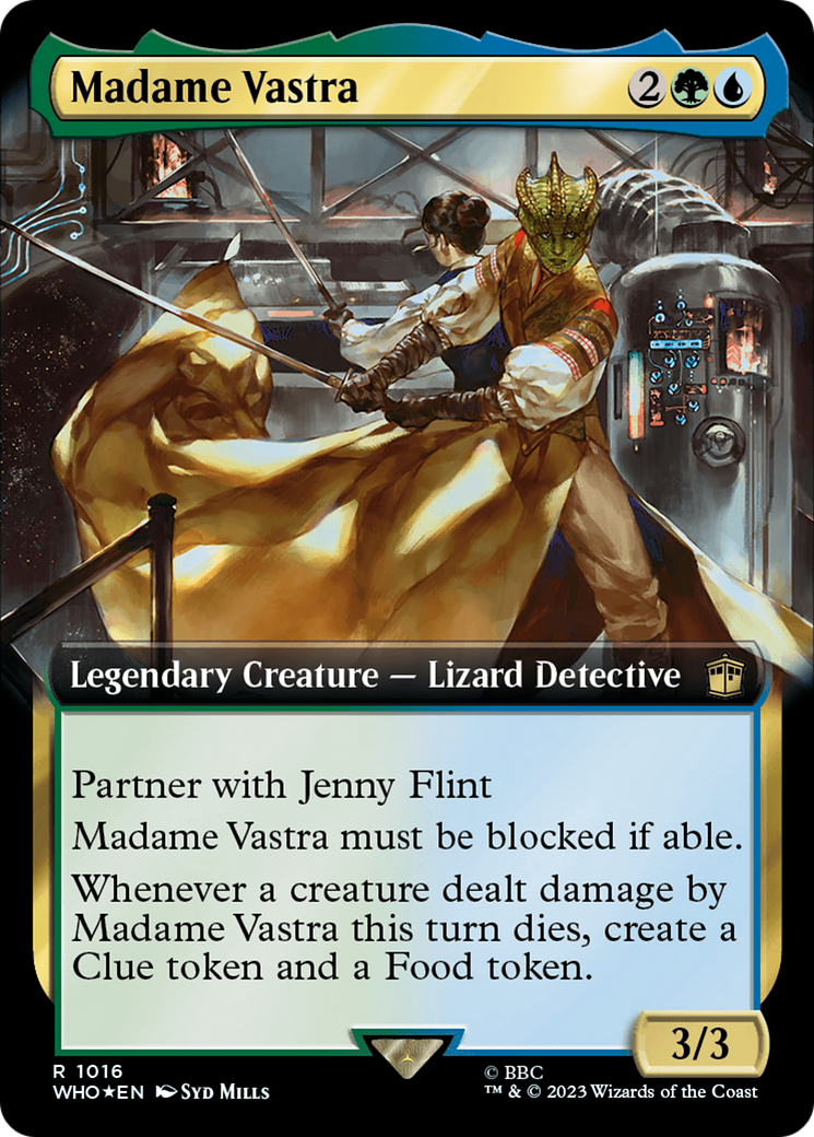 Madame Vastra (Extended Art) (Surge Foil) [Doctor Who] | Tabernacle Games