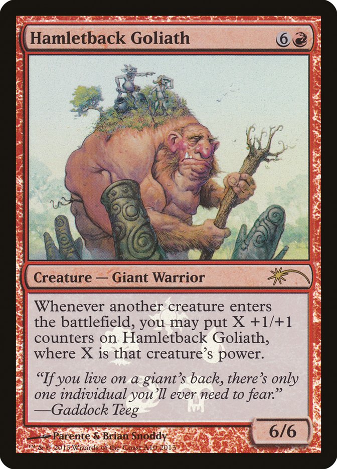 Hamletback Goliath [Resale Promos] | Tabernacle Games