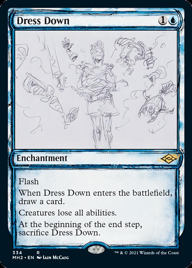 Dress Down (Sketch) [Modern Horizons 2] | Tabernacle Games