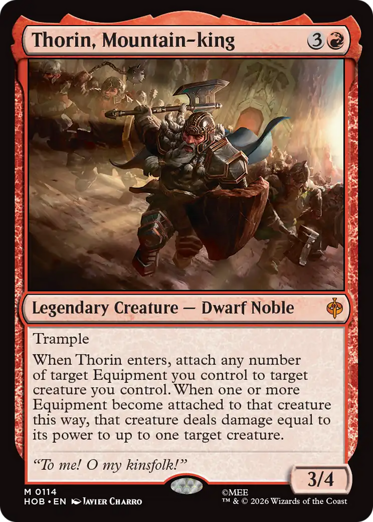 Thorin, Mountain-king [The Hobbit] | Tabernacle Games