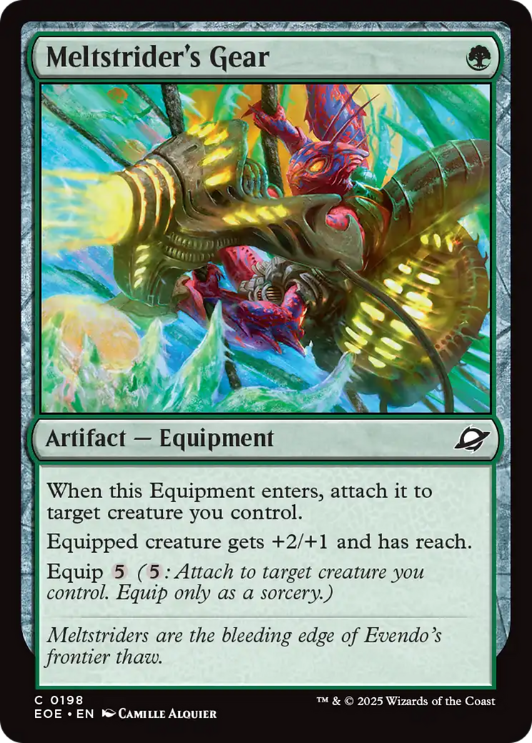 Meltstrider's Gear [Edge of Eternities] | Tabernacle Games