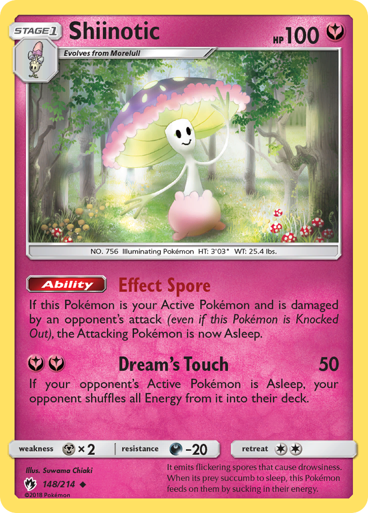 Shiinotic (148/214) [Sun & Moon: Lost Thunder] | Tabernacle Games