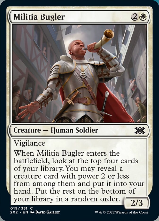 Militia Bugler [Double Masters 2022] | Tabernacle Games