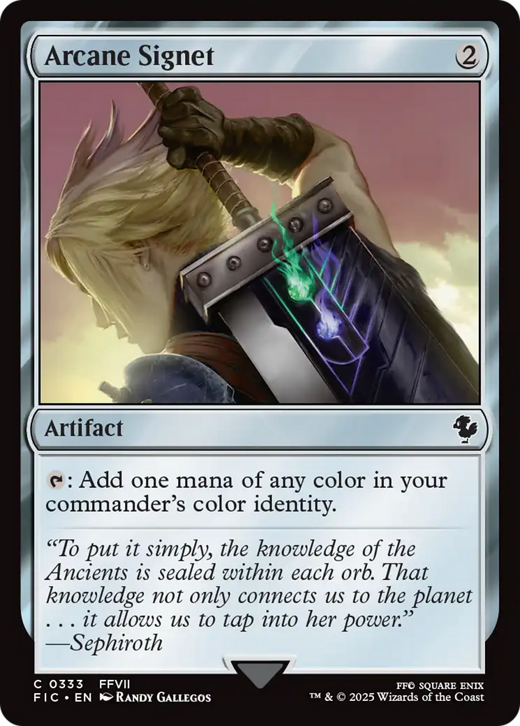 Arcane Signet (0333) [FINAL FANTASY Commander] | Tabernacle Games
