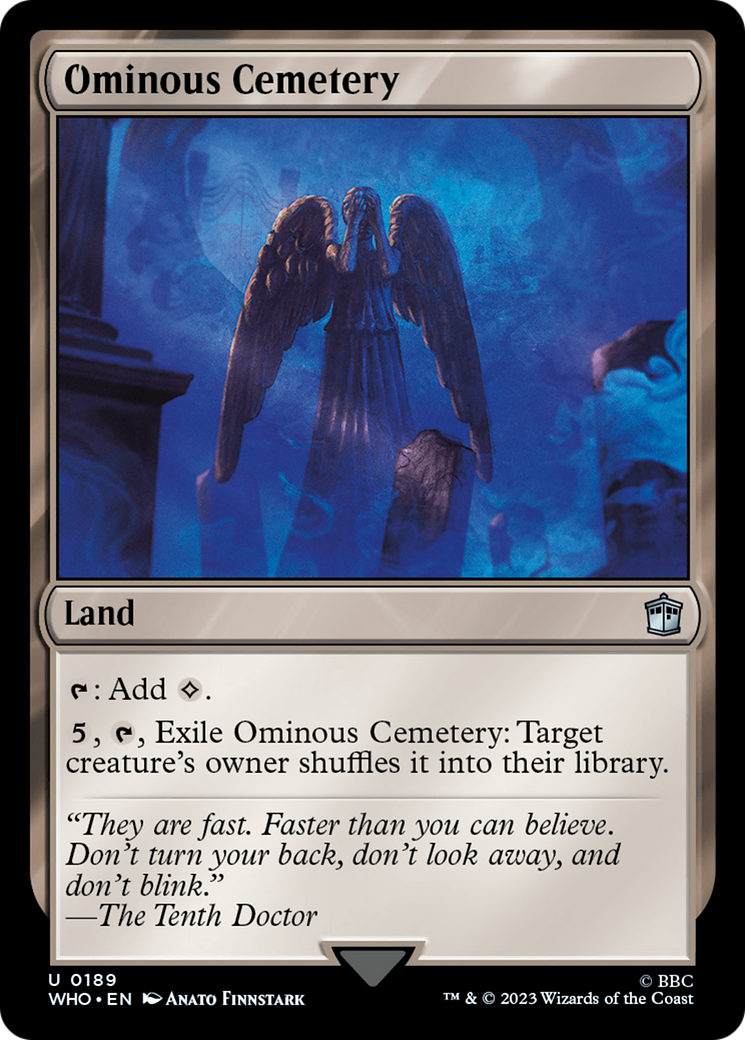 Ominous Cemetery [Doctor Who] | Tabernacle Games